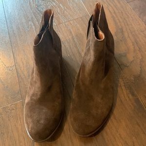 Suede Brown Lucky Brand Boots Size 10
